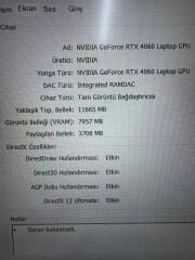 Asus TUF Ryzen 7 7735HS 8 RAM 512 SSD RTX 4060 8 GB 140W