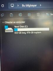 Asus TUF İ7-12650H 16 RAM 512 SSD RTX 3060 6 GB 192 BİT