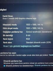 Asus TUF İ7-12650H 16 RAM 512 SSD RTX 3060 6 GB 192 BİT