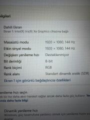 Hp Vıctus i5-12500H 16 RAM 512 SSD RTX 3050 4 GB
