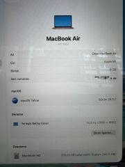 Apple Macbook Air A2337 M1 8/256 13.3'' 2K Liquid Retina