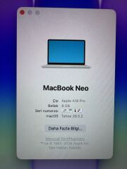 Apple Macbook Neo A3404 A18 Pro 8/256 13'' 2K Liquid Retina