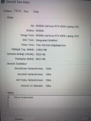 HP Victus İ5-14500HX 16 RAM 512 SSD RTX 4050 6 GB 16'' FHD 144HZ.