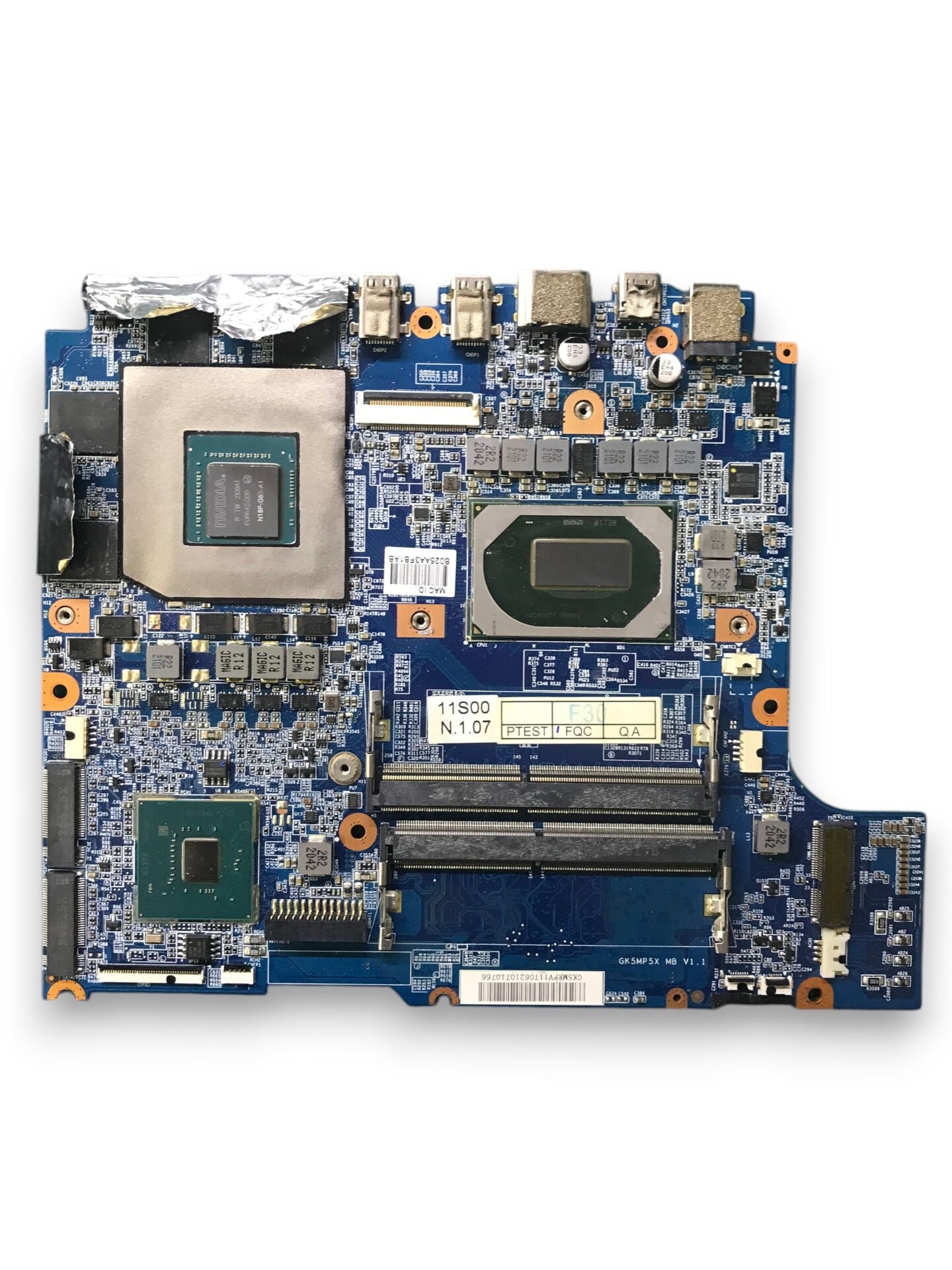 Monster Abra A5 V15.8 Anakart İ7-10750H GTX 1650Ti 4GB GK5MP5X