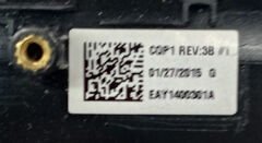 HP Pavilion 15-P211NT Klavye Kasa EAY1400301A REV:3B