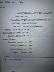 EXCALIBUR G870 i5-12450H 32 RAM 1 TB SSD RTX 4060 8GB 105W 144Hz