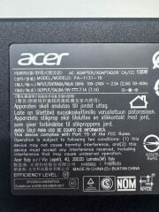 Sıfır Orijinal Acer Adaptör 19V 7.1A 135W PA-1131-16