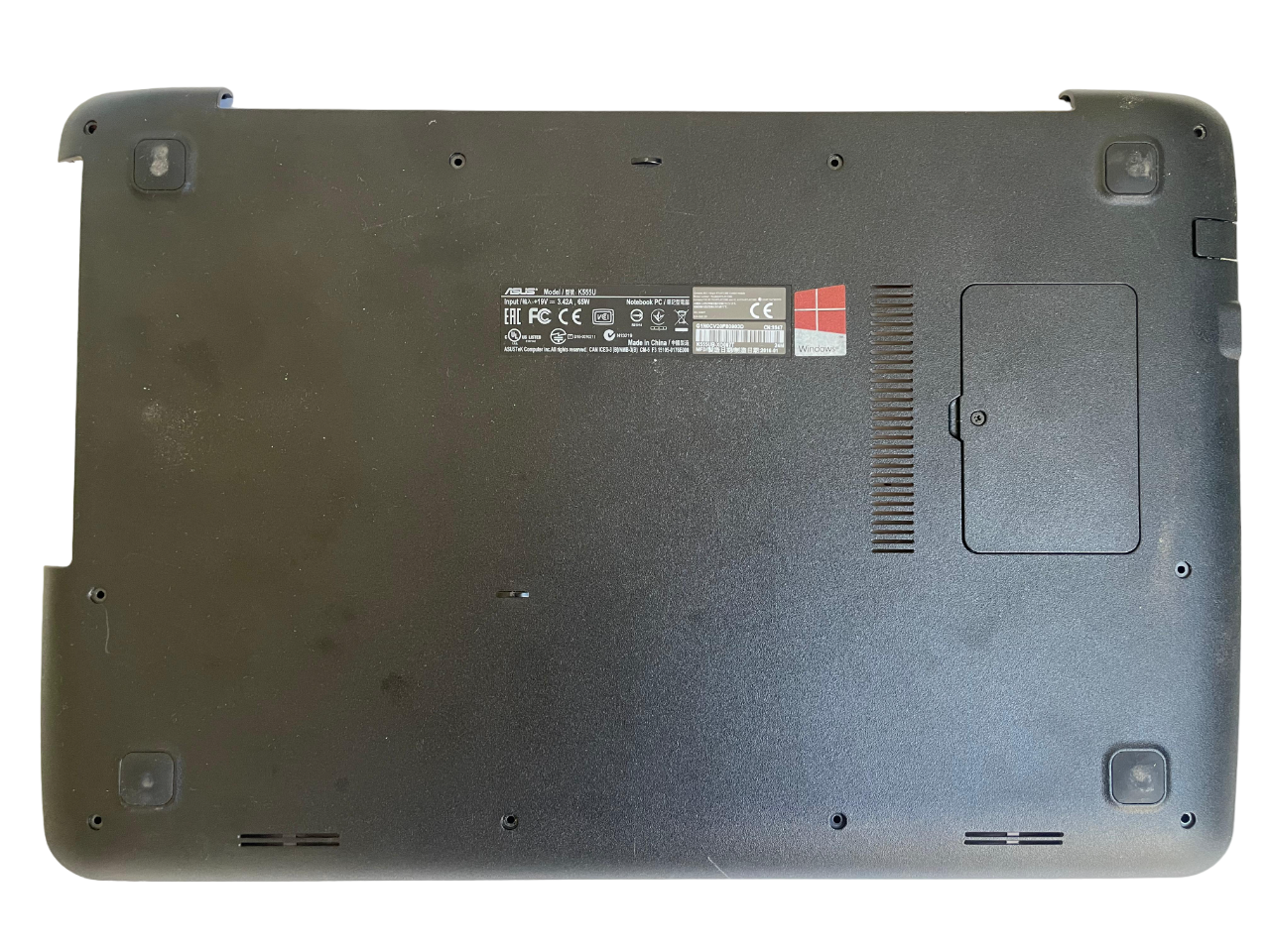 Asus K555U ALT KASA Orjinal Yedek Parça