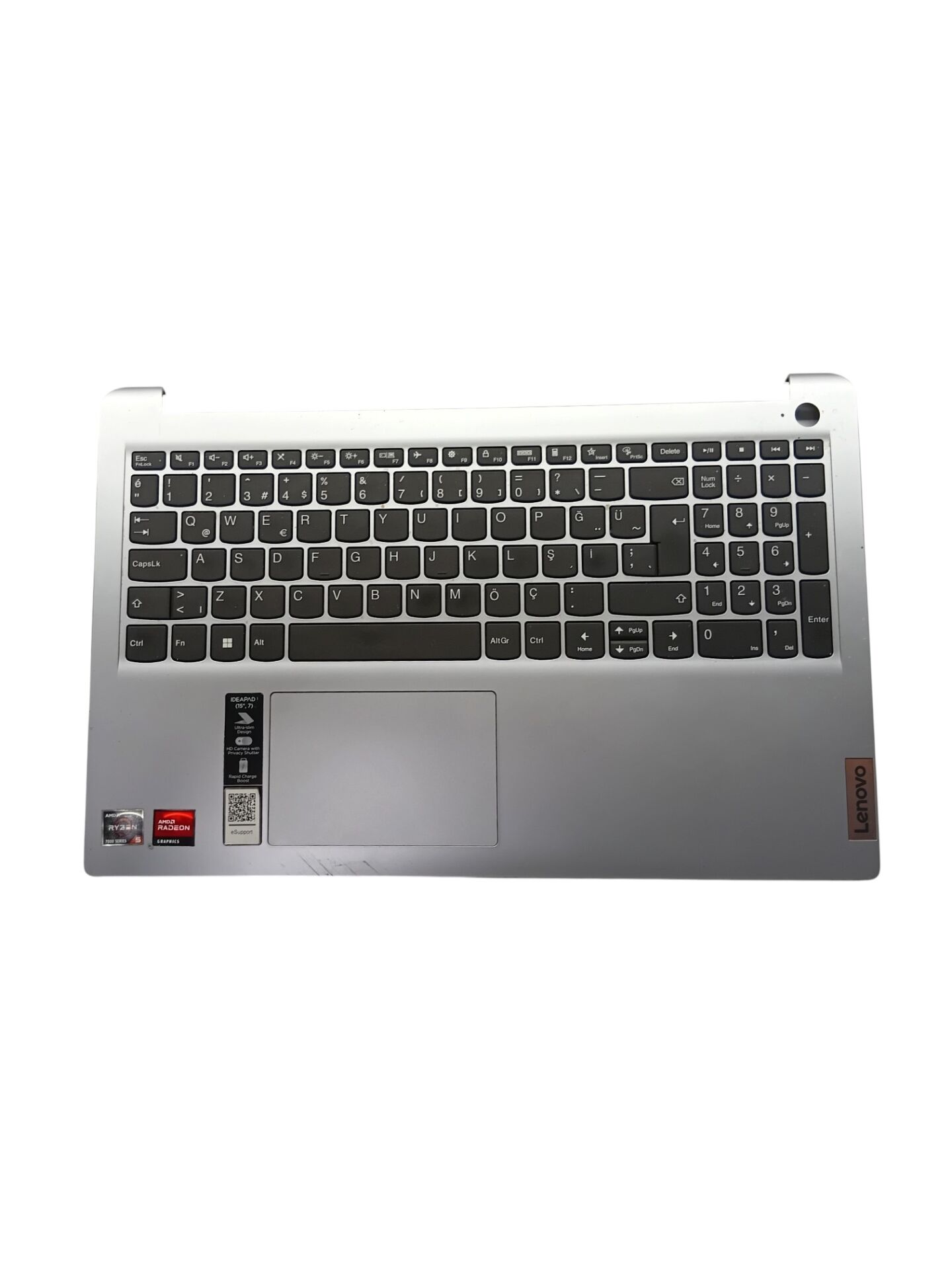 Lenovo IdeaPad 1 15AMN7 Klavye Kasası