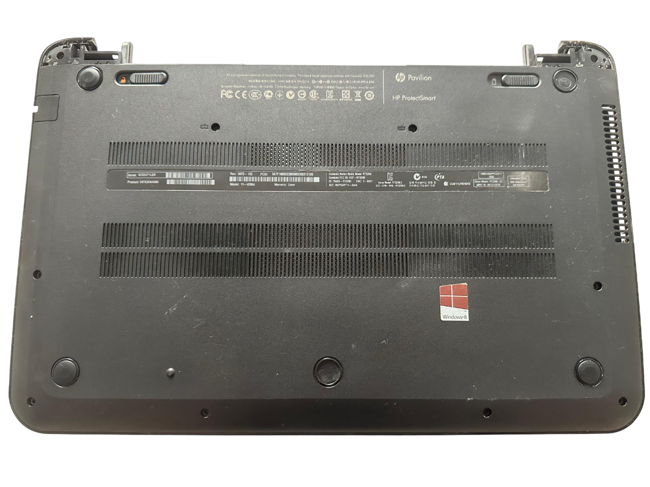 Hp Pavilion 15-B 15-B030ST 15-B100 Laptop Alt Kasa 37U36BATP00