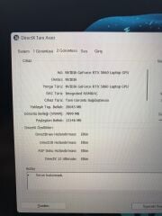 Casper İ7-13620H 24 RAM 1TB SSD RTX 5060 8 GB 15.6'' FHD 165HZ