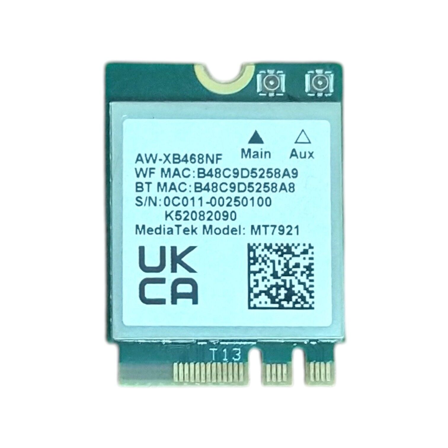 Media Tek MT7921 Wifi Kartı YOİDESU31F78WZXRB15283